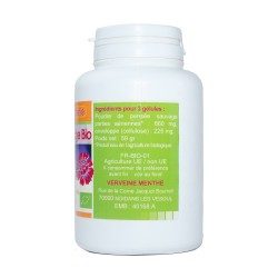 200 gélules PENSEE SAUVAGE BIO AB dosées à 250 mg.