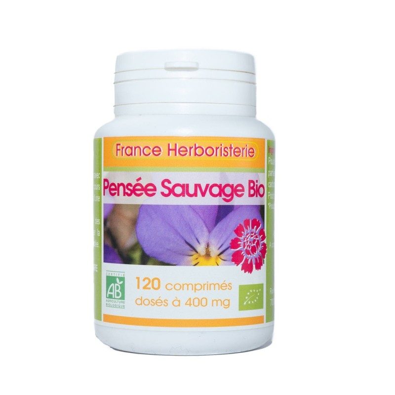 PENSEE SAUVAGE BIO AB 120 comprimés dosés à 400 mg en comprimés. PENSEE SAUVAGE BIO AB 120 comprimés dosés à 400 mg en comprimés.
