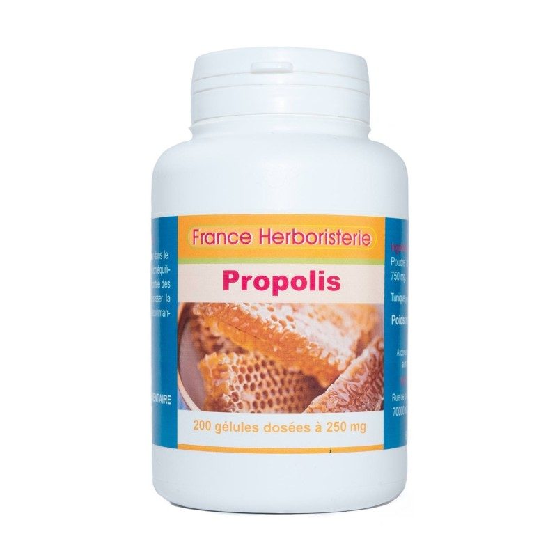 GELULES PROPOLIS 200 gélules dosées à 250 mg