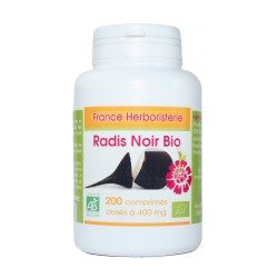 RADIS NOIR BIO AB dosées à 400 mg en comprimés.