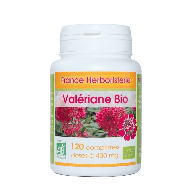 VALERIANE BIO AB 120 comprimés dosés à 400 mg en comprimés. VALERIANE BIO AB 120 comprimés dosés à 400 mg en comprimés.