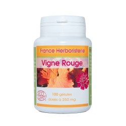 GELULES VIGNE ROUGE feuille 250 mg 120 gélules