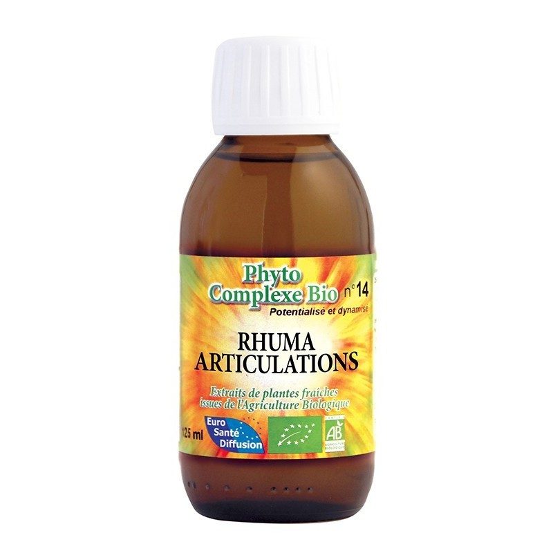 RHUMA ARTICULATIONS - Phyto Complexe Bio 125 ml RHUMA ARTICULATIONS - Phyto Complexe Bio 125 ml