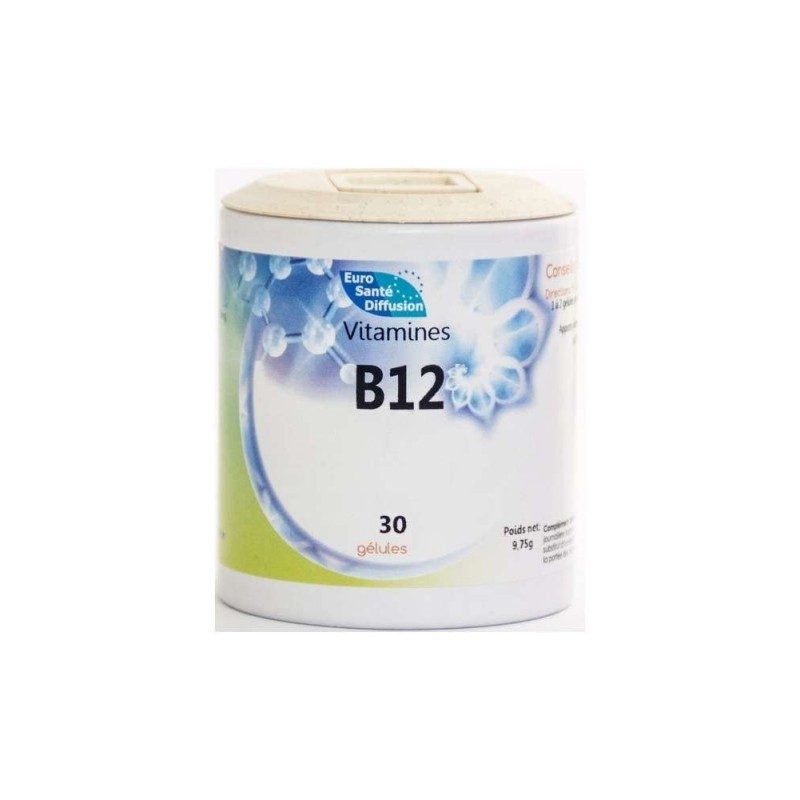 Vitamines B12 - 30 gélules Phytofrance Vitamines B12 - 30 gélules Phytofrance