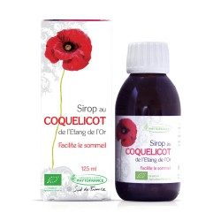 Sirop sommeil au Coquelicot de l'Etang de l'Or - 125ml Phytofrance