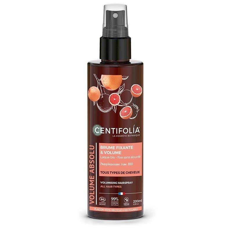 Brume cheveux fixante & volume - 200ml Centifolia Brume cheveux fixante & volume - 200ml Centifolia