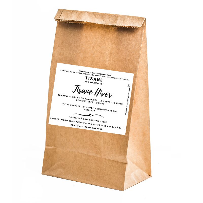 Tisane HIVER paquet de 500 grammes Tisane HIVER paquet de 500 grammes
