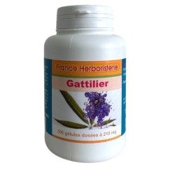 GELULES GATTILIER 200 gélules dosées à 210mg.