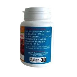 GELULES Cétone de Framboise 60 gélules dosées à 250mg.