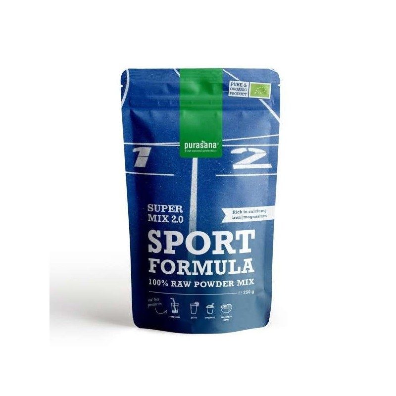 POUDRE Sport - MACA, GUARANA, SPIRULINE - 250g PURASANA POUDRE Sport - MACA, GUARANA, SPIRULINE - 250g PURASANA