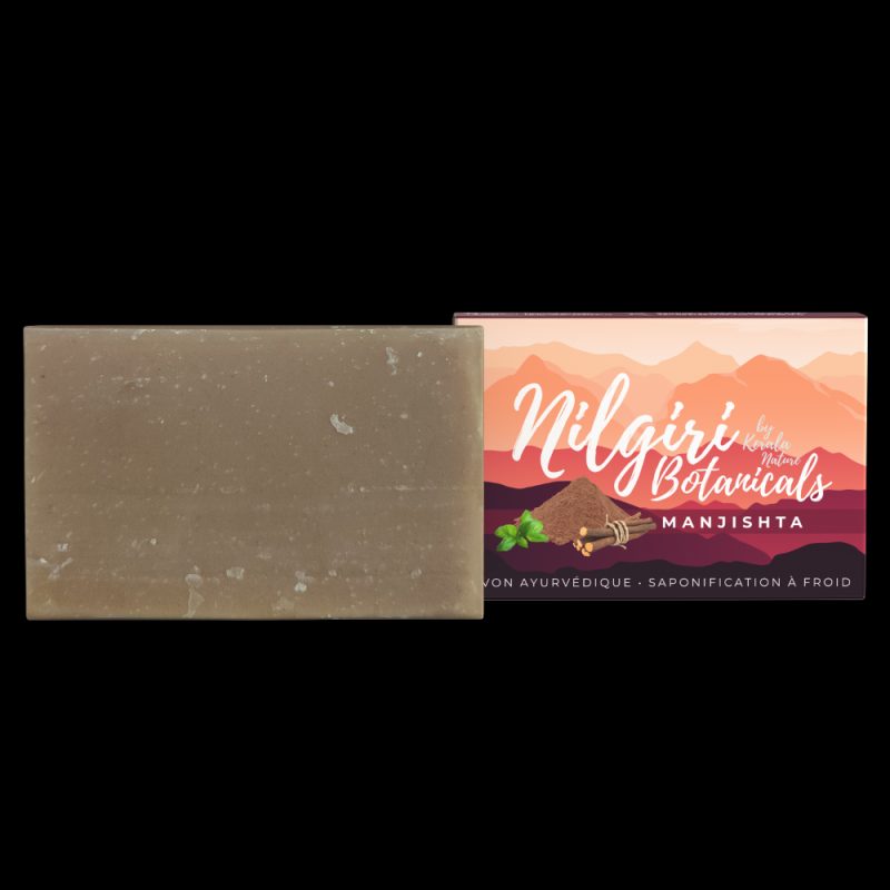 Savon Ayurvédique Majishta - Nilgiri Botanicals Savon Ayurvédique Majishta - Nilgiri Botanicals