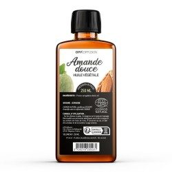 AMANDE DOUCE - Huile végétale BIO 250ml