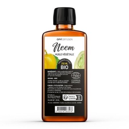 NEEM - Huile végétale BIO 250ml