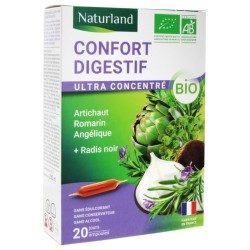 Confort Digestif Bio 20 Ampoules Buvables de 10 ml