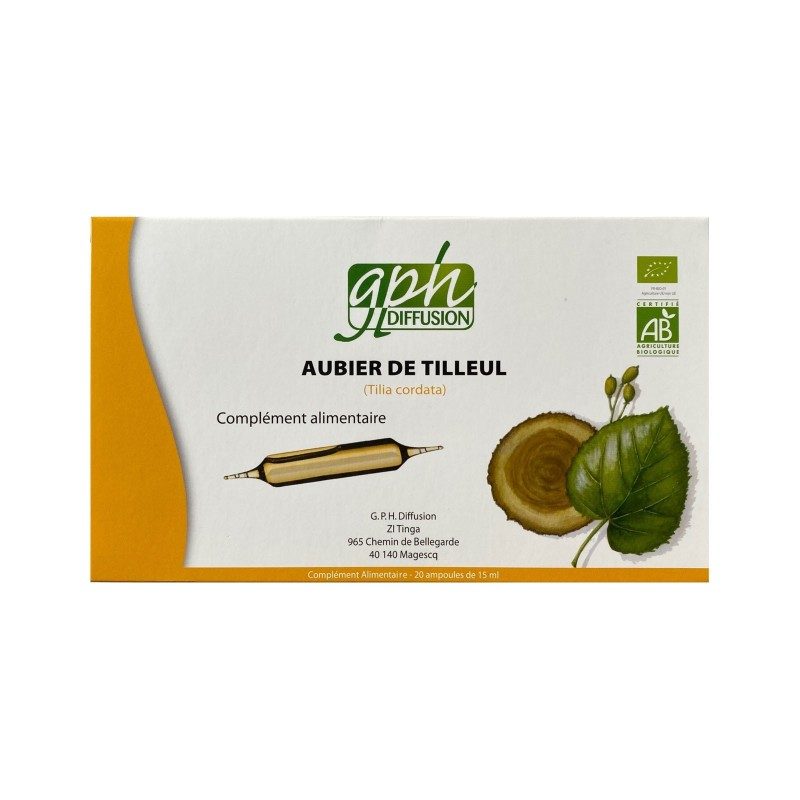 Ampoules de plantes aubier de tilleul. Ampoules de plantes aubier de tilleul.
