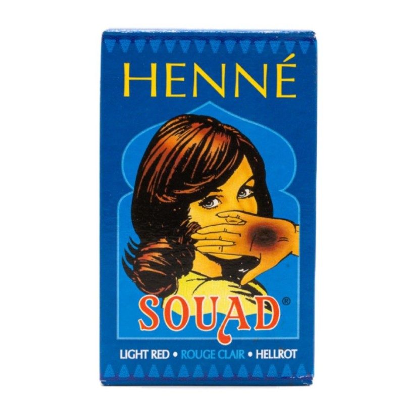 Henné ROUGE CLAIR 90 grammes - Souad HENNEDROG Henné ROUGE CLAIR 90 grammes - Souad HENNEDROG