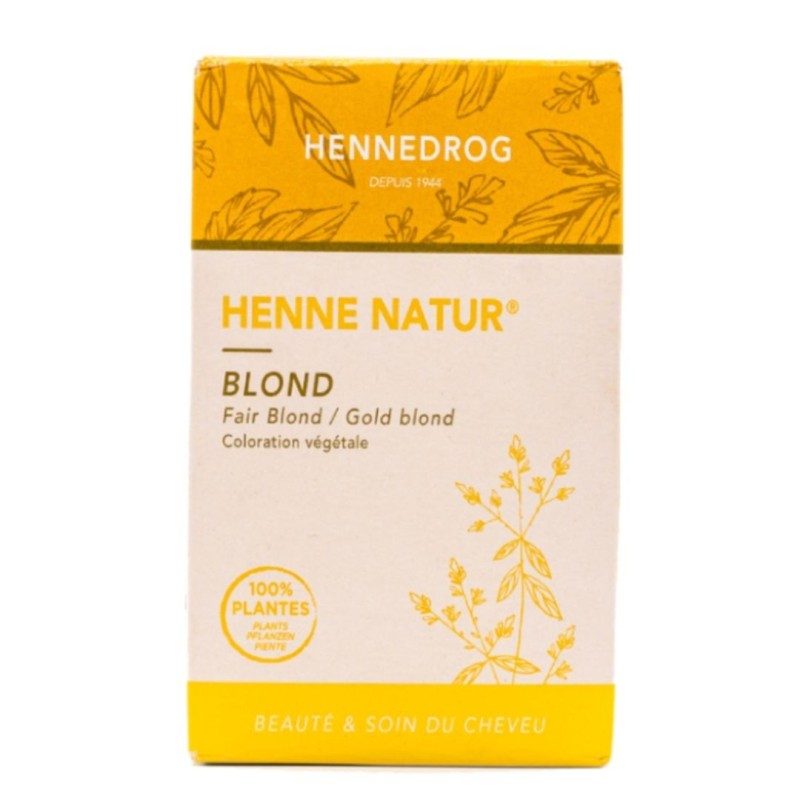 Henné  BLOND 90 grammes - HENNEDROG