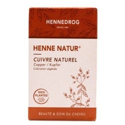 Henné CUIVRE NATUREL 90 grammes - HENNEDROG