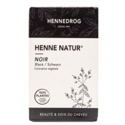 Henné NOIR 90 grammes - HENNEDROG