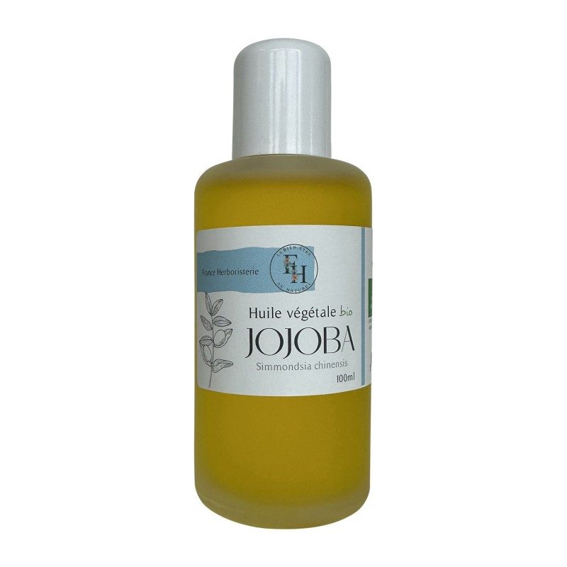 Huile végétale de JOJOBA simmondsia chinensis BIO - 100ml - France-Herboristerie Huile végétale de JOJOBA simmondsia chinensis BIO - 100ml - France-Herboristerie