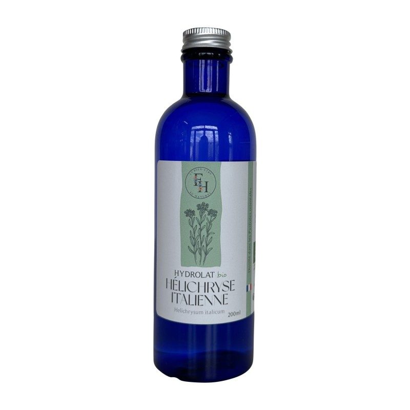 Hydrolat de HELICHRYSE ITALIENNE BIO helichrysum italicum - 200ml - France-Herboristerie Hydrolat de HELICHRYSE ITALIENNE BIO helichrysum italicum - 200ml - France-Herboristerie