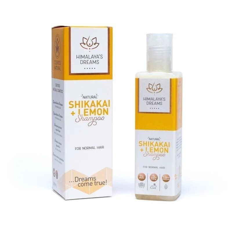 Shampooing ayurvédique SHIKAKAI + CITRON - 200ml Shampooing ayurvédique SHIKAKAI + CITRON - 200ml