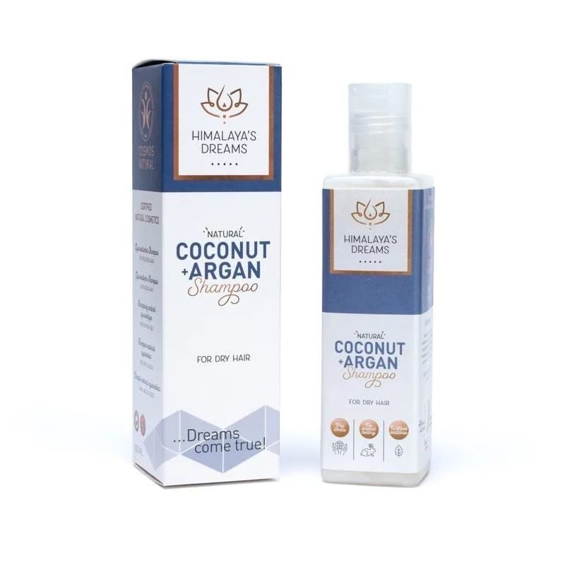 Shampooing ayurvédique COCONUT + ARGAN - 200ml