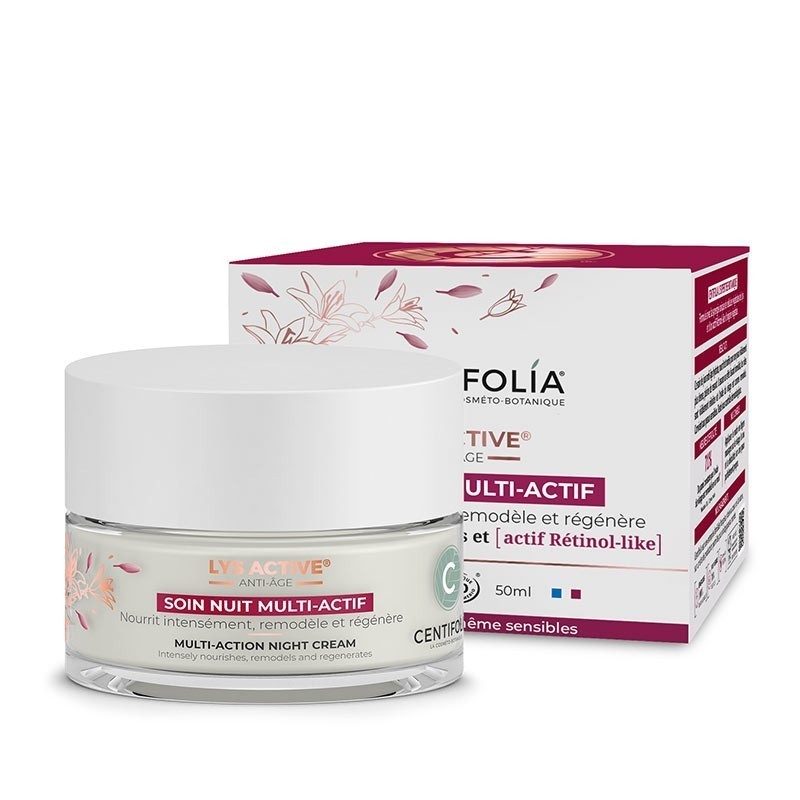 Soin nuit multi-actif - Lys active Centifolia